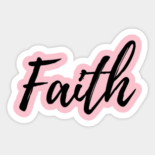 Faith Sticker